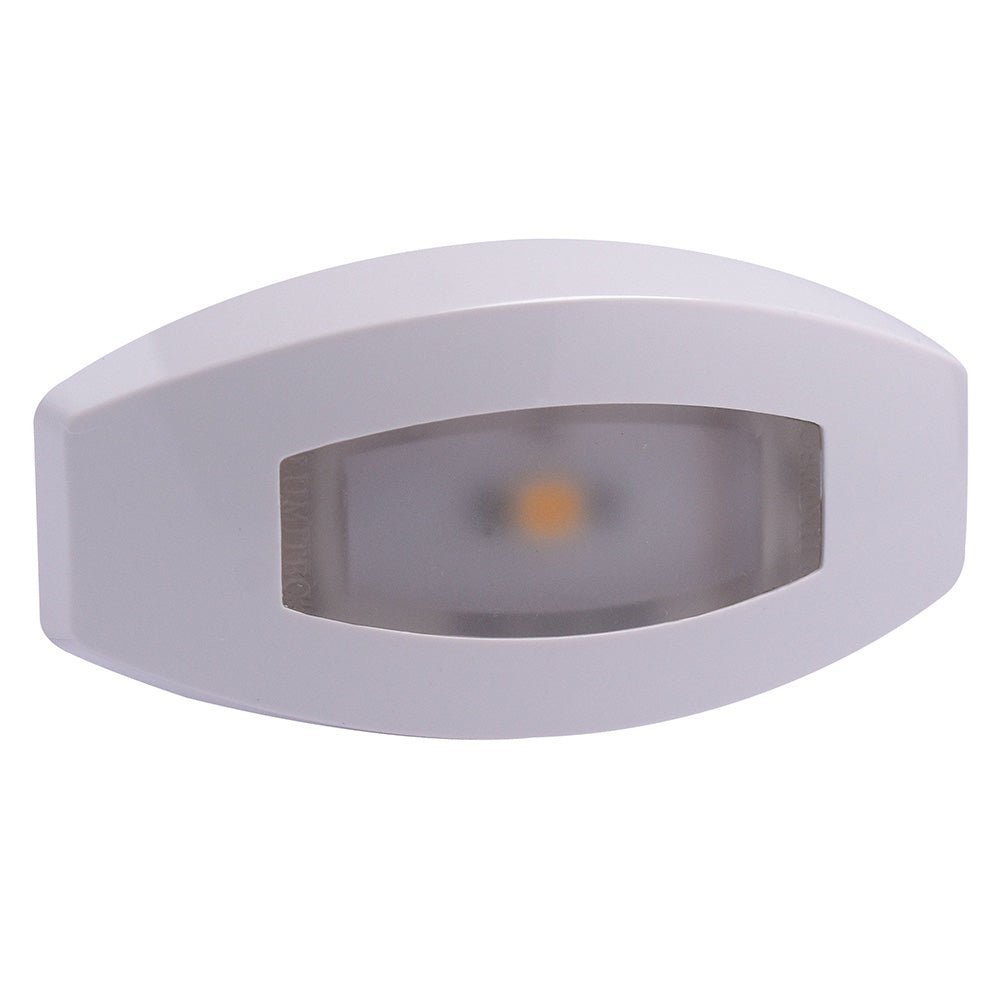 Lumitec Fiji Courtesy Light - White Housing - Direct RGBW Lights - 4-Pack - Clinch River Fishing USA