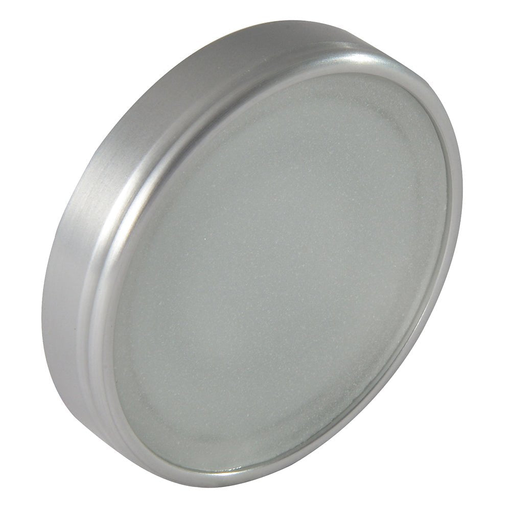 Lumitec Halo - Flush Mount Down Light - Brushed Finish - 4-Color White/Blue/Red/Purple Non-Dimming - Clinch River Fishing USA