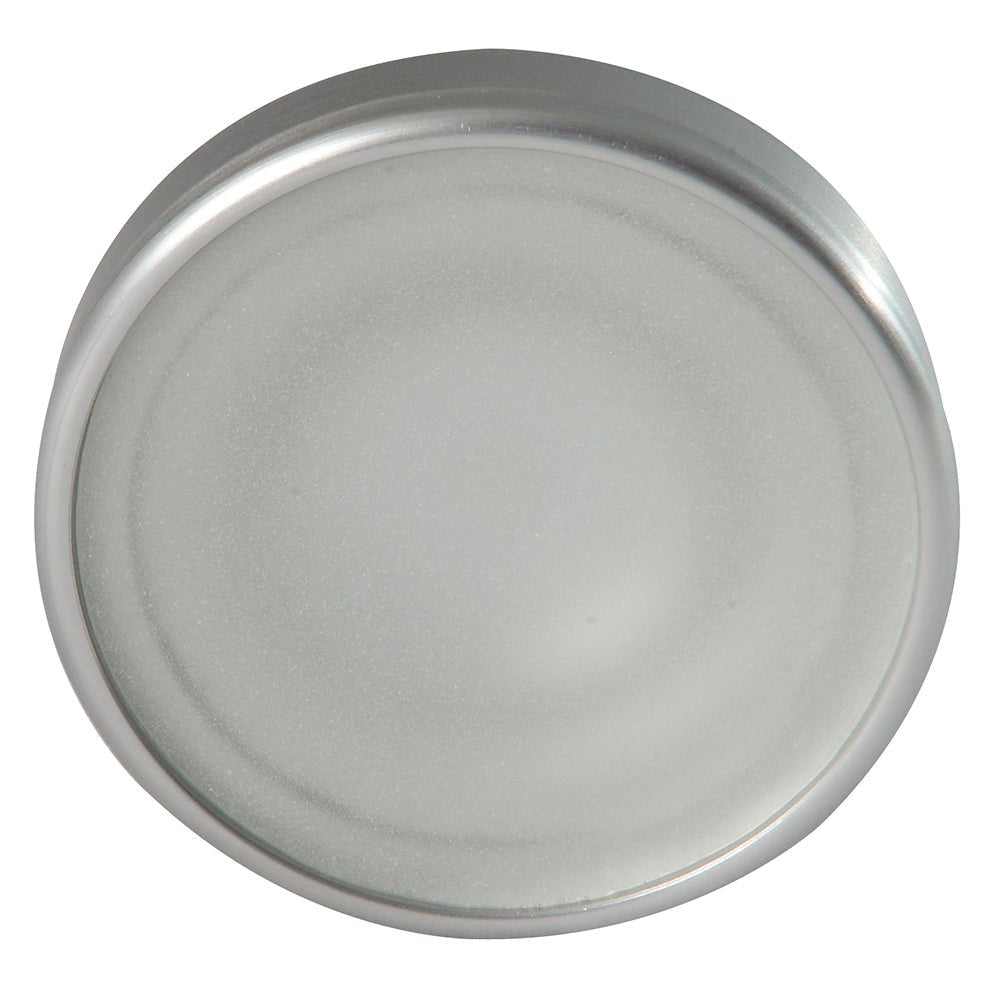 Lumitec Halo - Flush Mount Down Light - Brushed Finish - 4-Color White/Blue/Red/Purple Non-Dimming - Clinch River Fishing USA