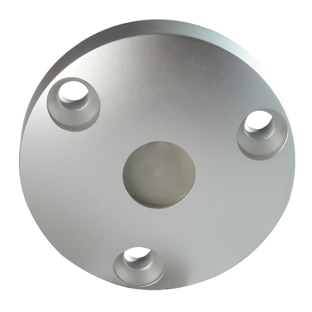 Lumitec High Intensity "Anywhere" Light - Brushed Housing - Blue Non - Dimming - Clinch River Fishing USA