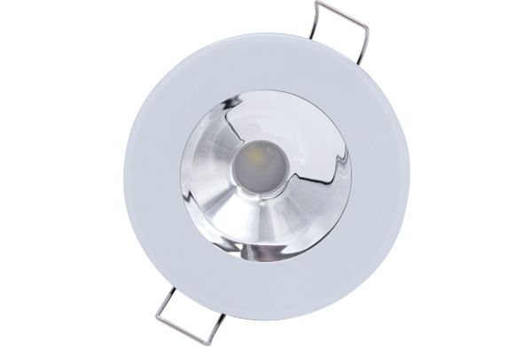 Lumitec Illusion Down Light Warm White Spectrum LED White Mirror Reflector 10-30v - Clinch River Fishing USA