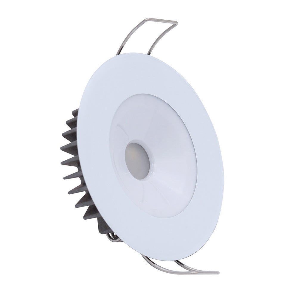 Lumitec Illusion Flush Mount LED Down Light - Spectrum RGBW - Warm White - Clinch River Fishing USA