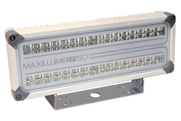 Lumitec Maxillume tr150 Flood White LED Trunnion Mount White Housing 12/24v - Clinch River Fishing USA