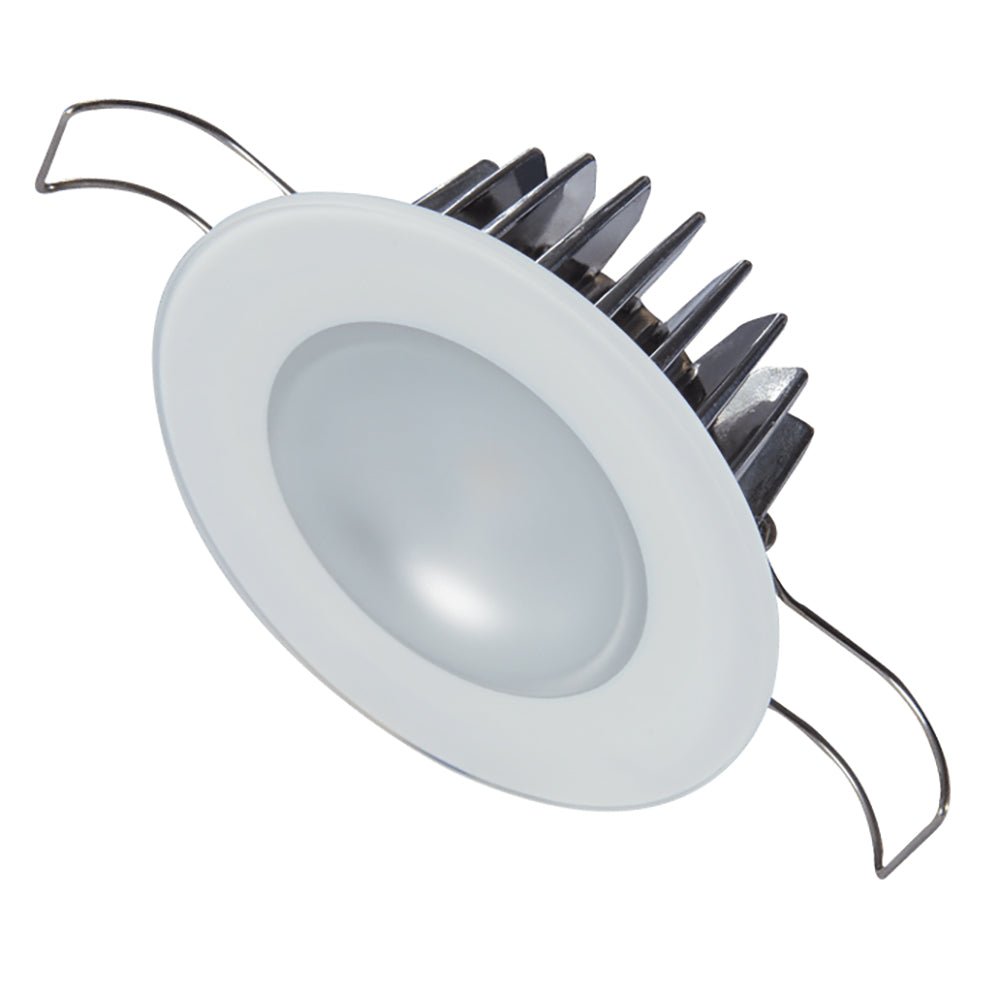 Lumitec Mirage - Flush Mount Down Light - Glass Finish/No Bezel - Warm White Dimming - Clinch River Fishing USA