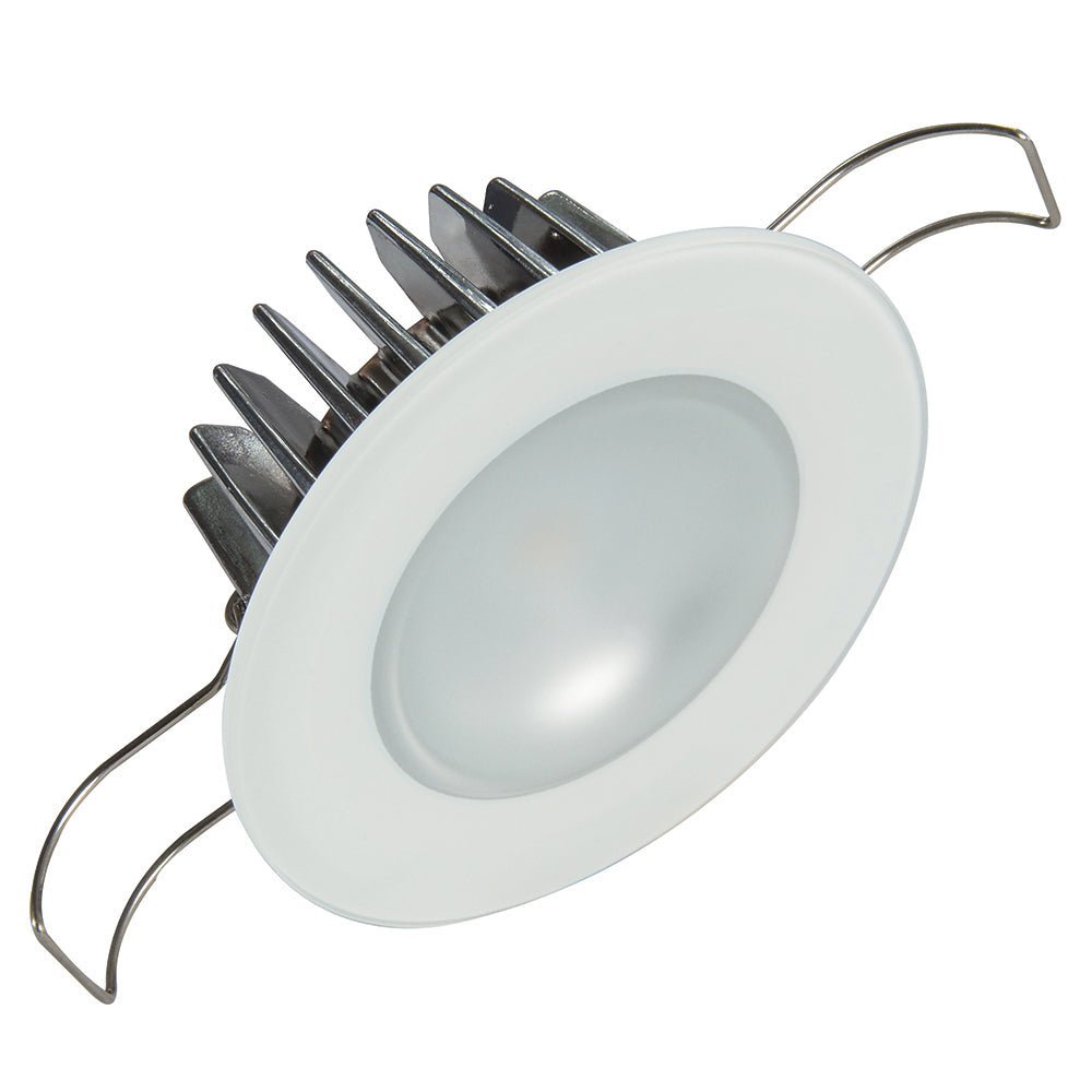 Lumitec Mirage Flush Mount Down Light Spectrum RGBW - Glass Bezel - Clinch River Fishing USA