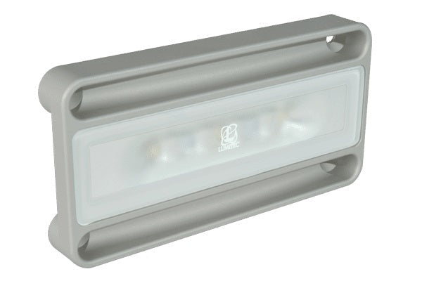 Lumitec Nevis2 Engine Room White/Red LEDLight Brushed Finish 12/24v - Clinch River Fishing USA
