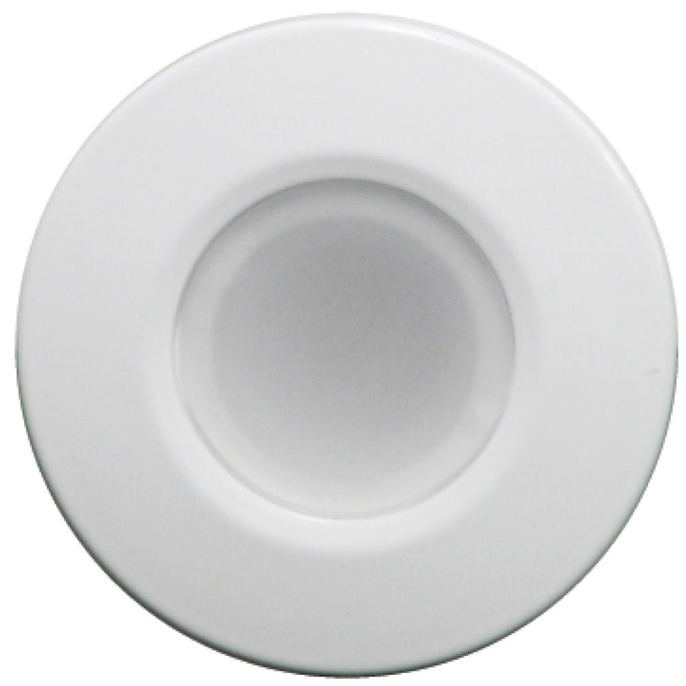 Lumitec Orbit Down Light White LED White Finish - Clinch River Fishing USA