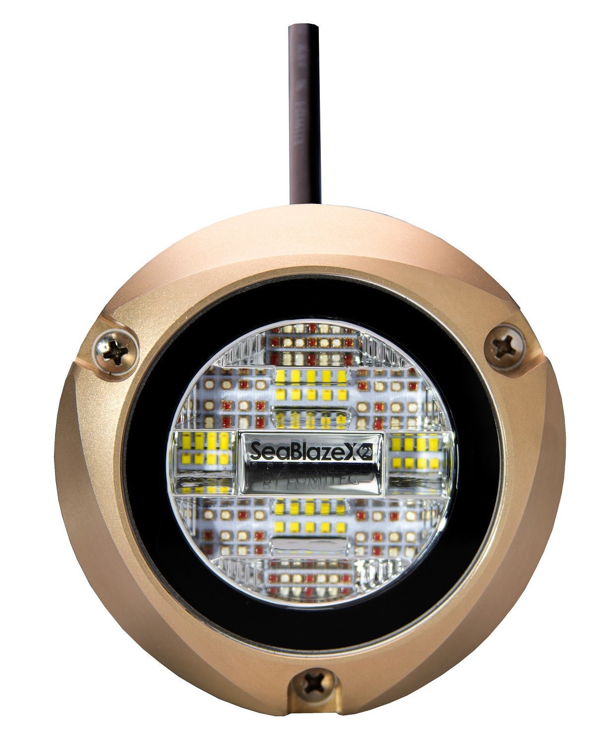 Lumitec Zambezi X2 Spectrum RGBW FOR PONTOON BOATS Bronze Housing 12/24v - Clinch River Fishing USA