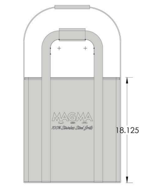 Magma Grills Padded Storage Case Kettle Grills