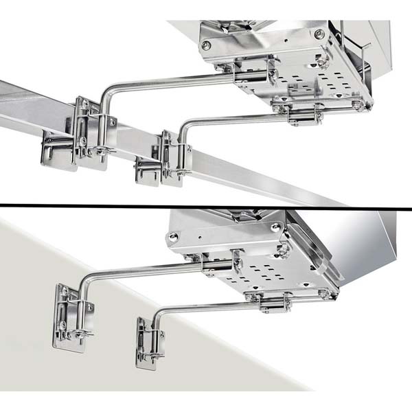 Magma Grills Dual Extended Square/Flat/Side Bulkhead Rail Mount