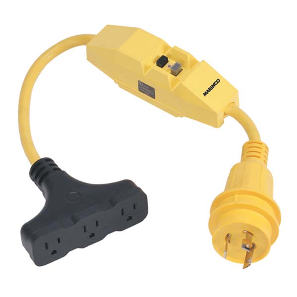 Marinco Dockside 30 To 15A Adapt W/Gfi