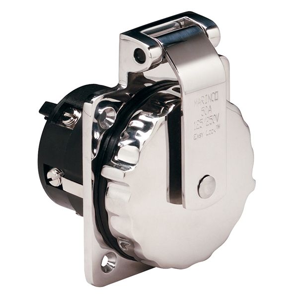 Marinco S.S. Power Inlet 50A 125/250V