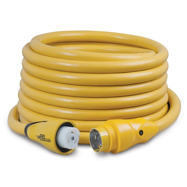 Marinco Eel 50' Cordset 50A Yellow