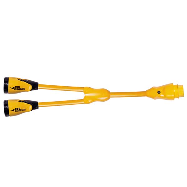 Marinco Eel"Y" 50A 125/250 M To (2) 30A F