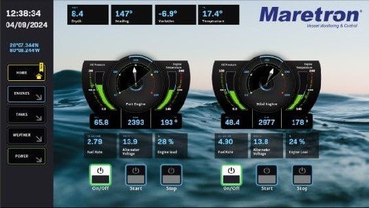 MARETRON MConnect - HTML5 Gateway | WSV100-01 - Clinch River Fishing USA