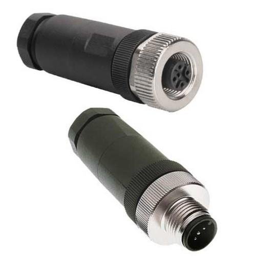 MARETRON Micro/Mid Field Attachable Connector (Straight Male) | FA-CM-ST - Clinch River Fishing USA