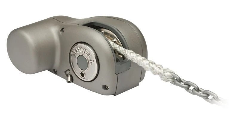 Maxwell HRC-6 Free Fall 12v Horizontal Windlass for 1/4in Chain & 1/2in Line - Clinch River Fishing USA