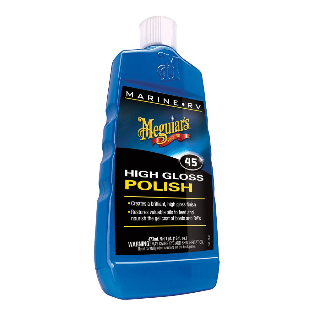 Meguiar's 45 Boat/RV Polish & Gloss Enhancer - 16oz - Clinch River Fishing USA
