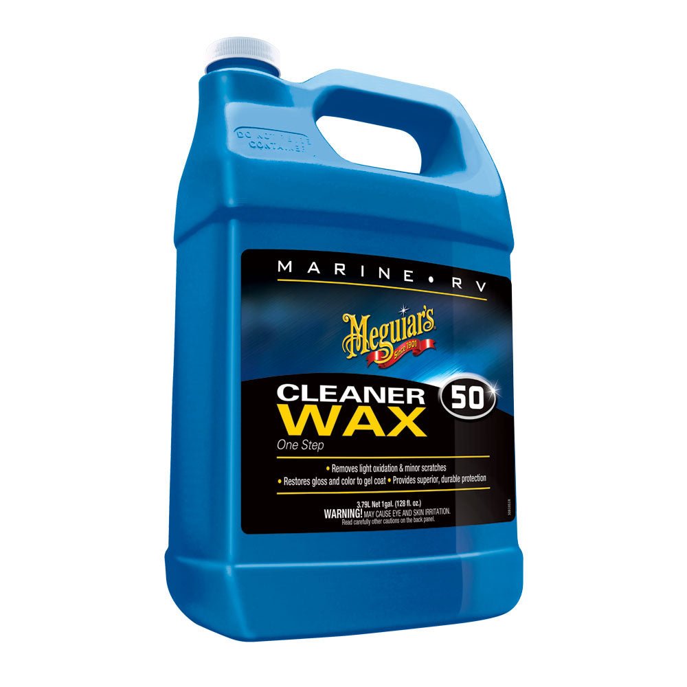 Meguiar's 50 Boat/RV Cleaner Wax - Liquid 1 Gallon - Clinch River Fishing USA
