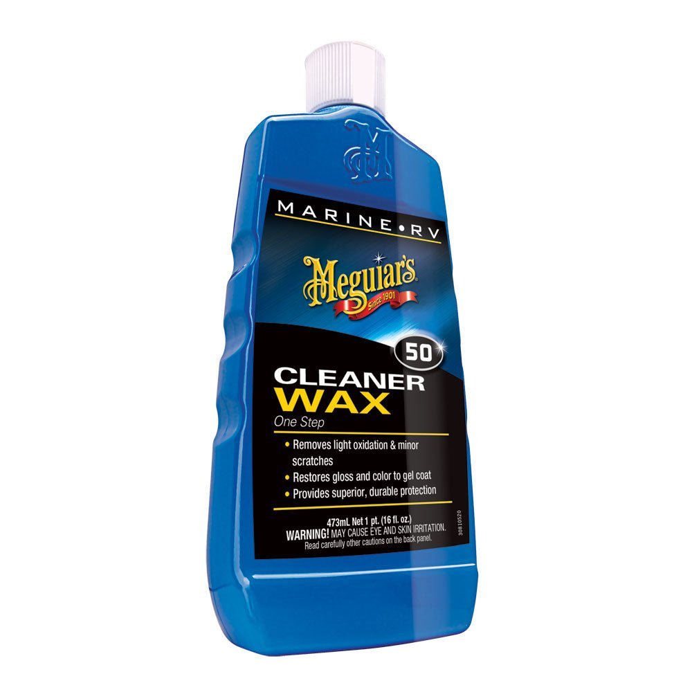 Meguiar's 50 Boat/RV Cleaner Wax - Liquid 16oz - Clinch River Fishing USA