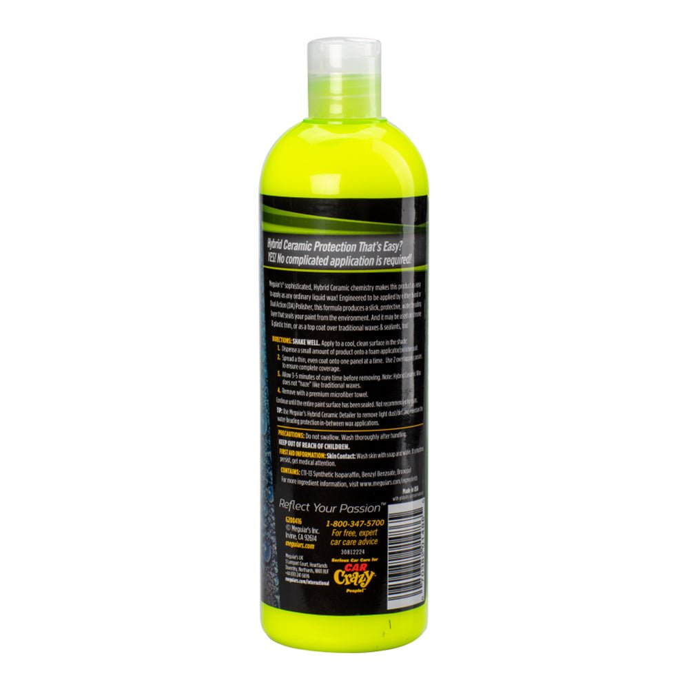 Meguiar's Hybrid Ceramic Liquid Wax - 16oz - Clinch River Fishing USA