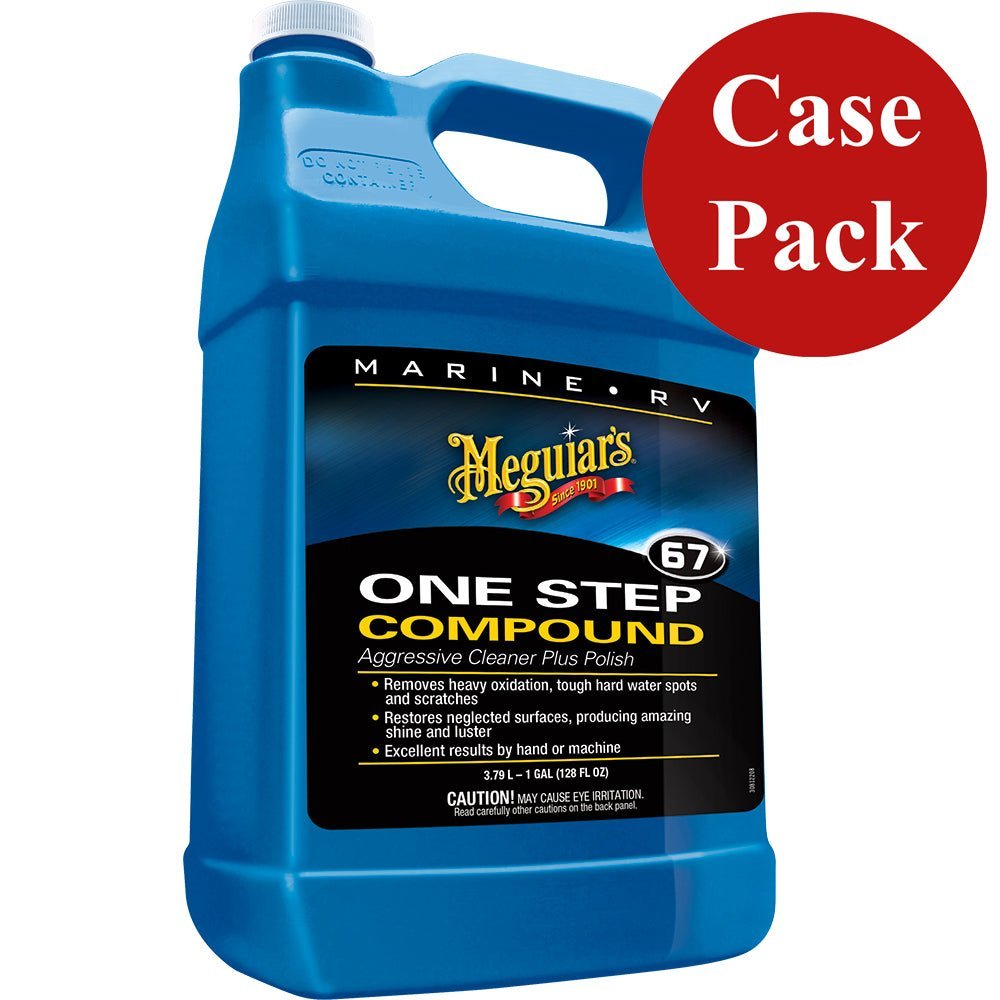 Meguiar's Marine One-Step Compound - 1 Gallon *Case of 4* - Clinch River Fishing USA
