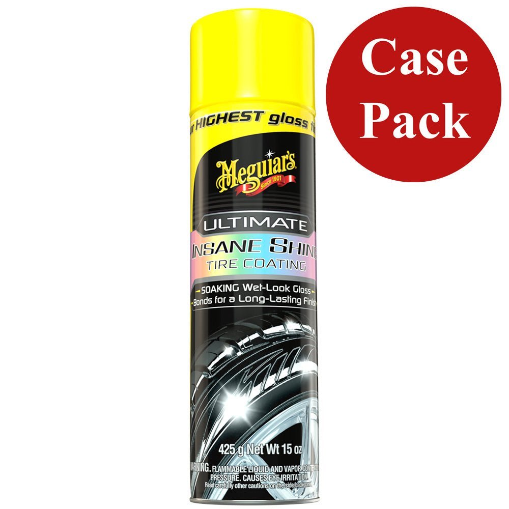 Meguiar's Ultimate Insane Shine™ Tire Coating - 15oz. *Case of 6* - Clinch River Fishing USA