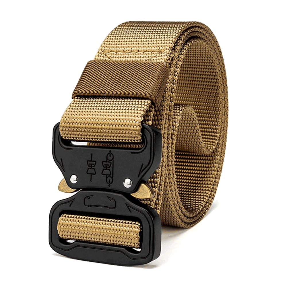 Mens Tactical Belt Riggers Style with Buckle - XG - TB1 - Clinch River Fishing USA