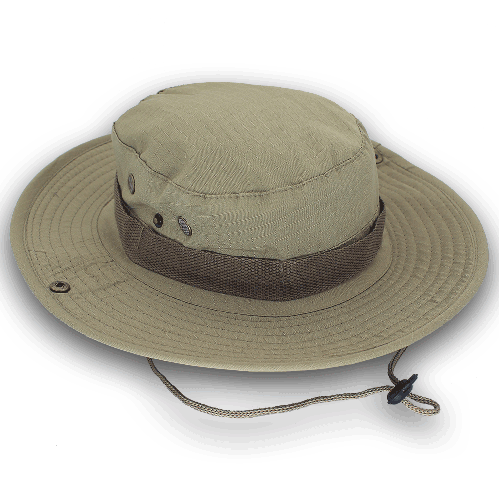 Military Wide Brim Boonie Bucket Hat - Clinch River Fishing USA