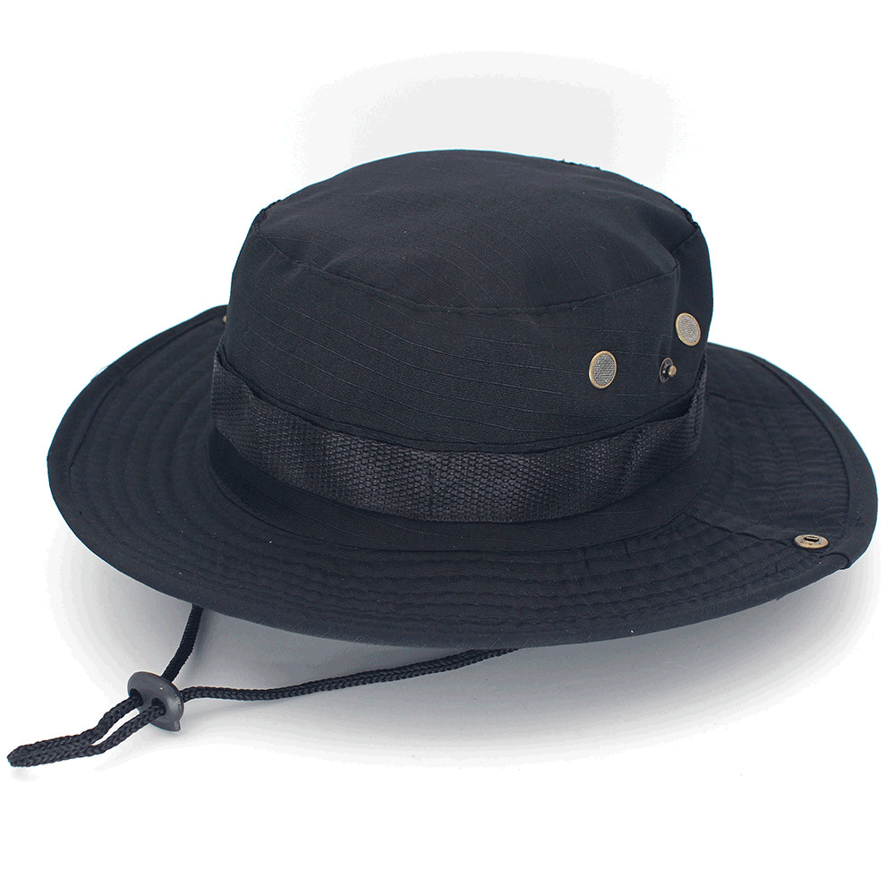 Military Wide Brim Boonie Bucket Hat - Clinch River Fishing USA