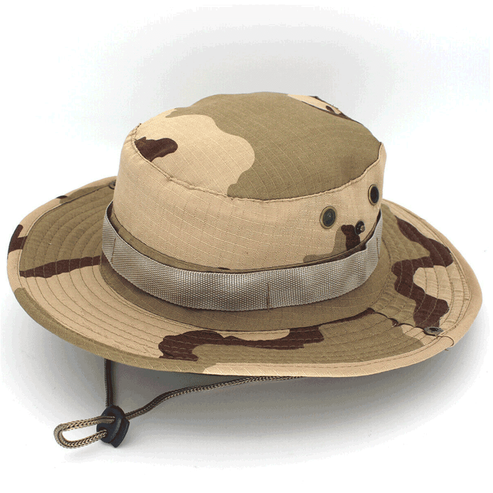 Military Wide Brim Boonie Bucket Hat - Clinch River Fishing USA