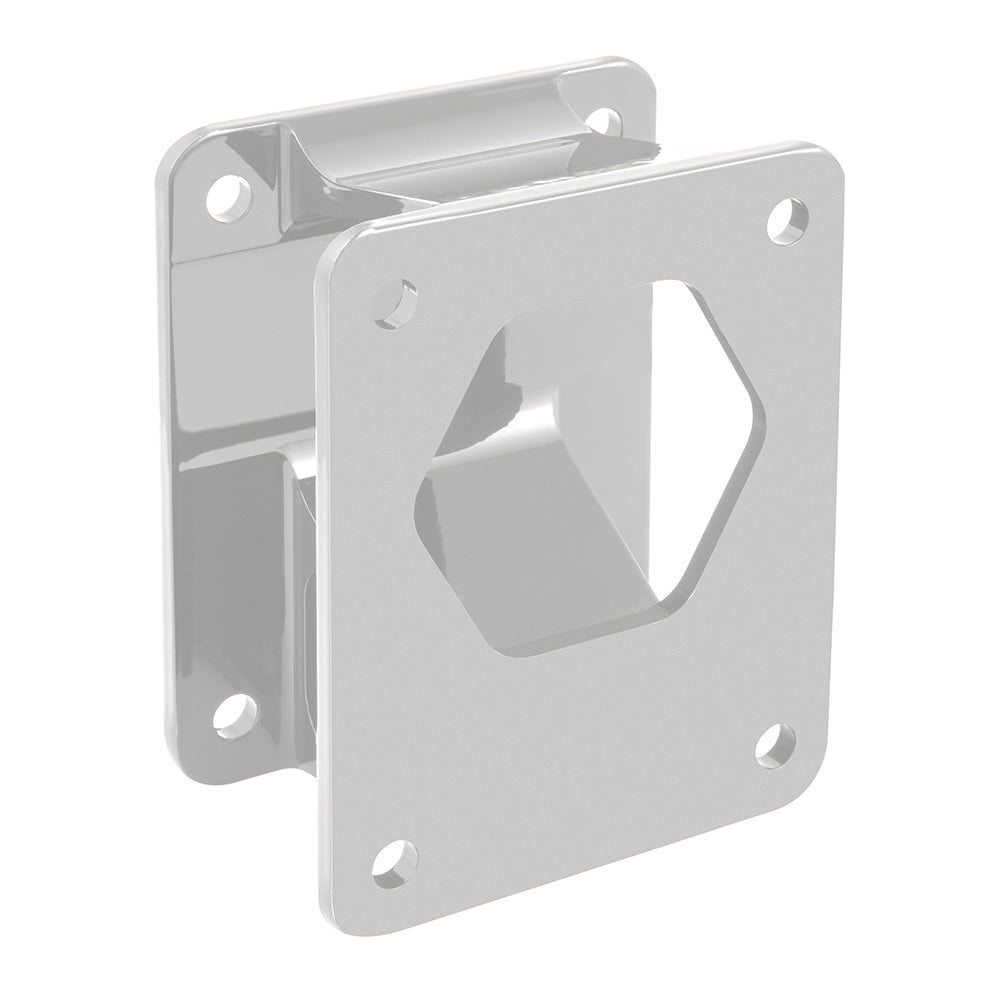 Minn Kota 3" Raptor Setback Bracket - White - Clinch River Fishing USA
