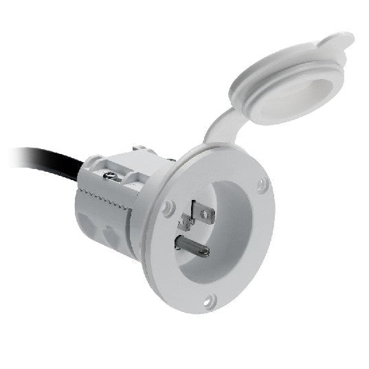 MINN KOTA AC Power Port-White / MKR-23 | 1865110 - Clinch River Fishing USA