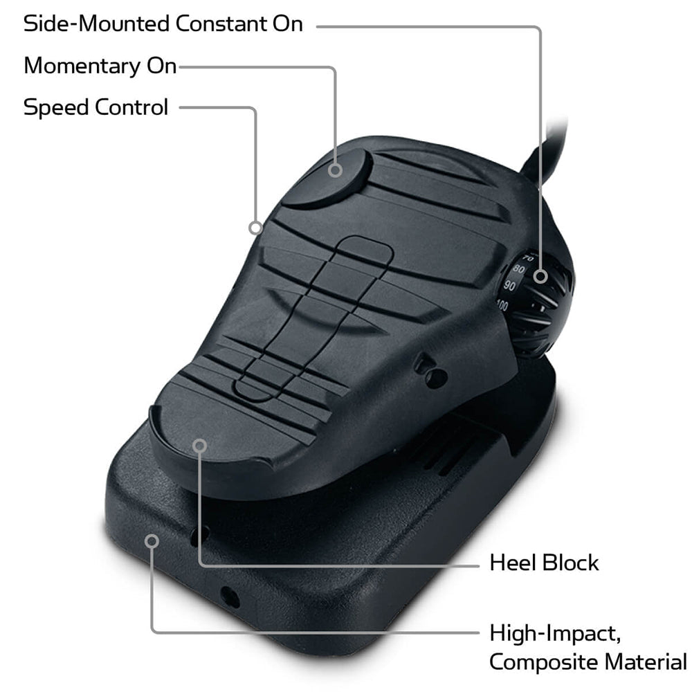 Minn Kota Edge 45 - Latch & Door - Foot Control - 12V-45lb-36" - Clinch River Fishing USA