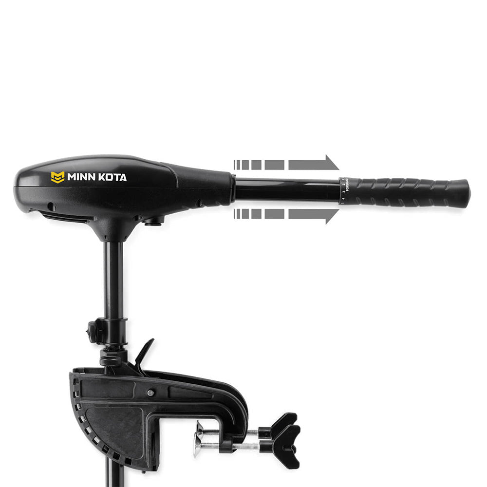 Minn Kota Endura Max 55 Trolling Motor - Transom Mount - 12V - 55lb - 36" - Clinch River Fishing USA