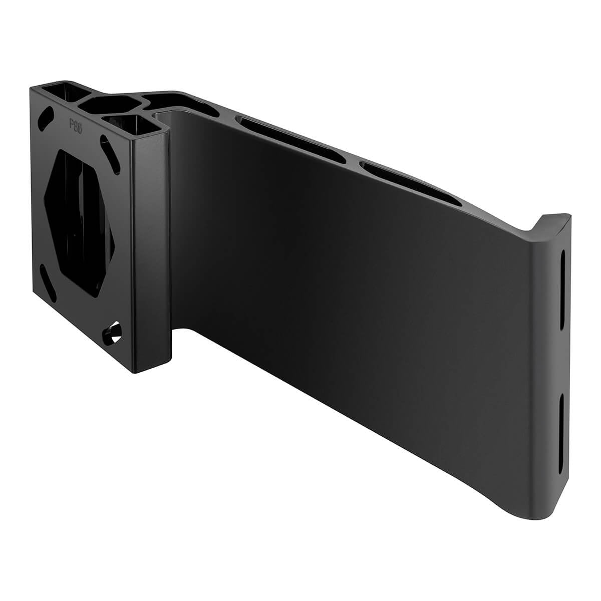 Minn Kota P86 Black Jack Plate Adapter for Raptor Port 8in Setback 6in Rise - Clinch River Fishing USA