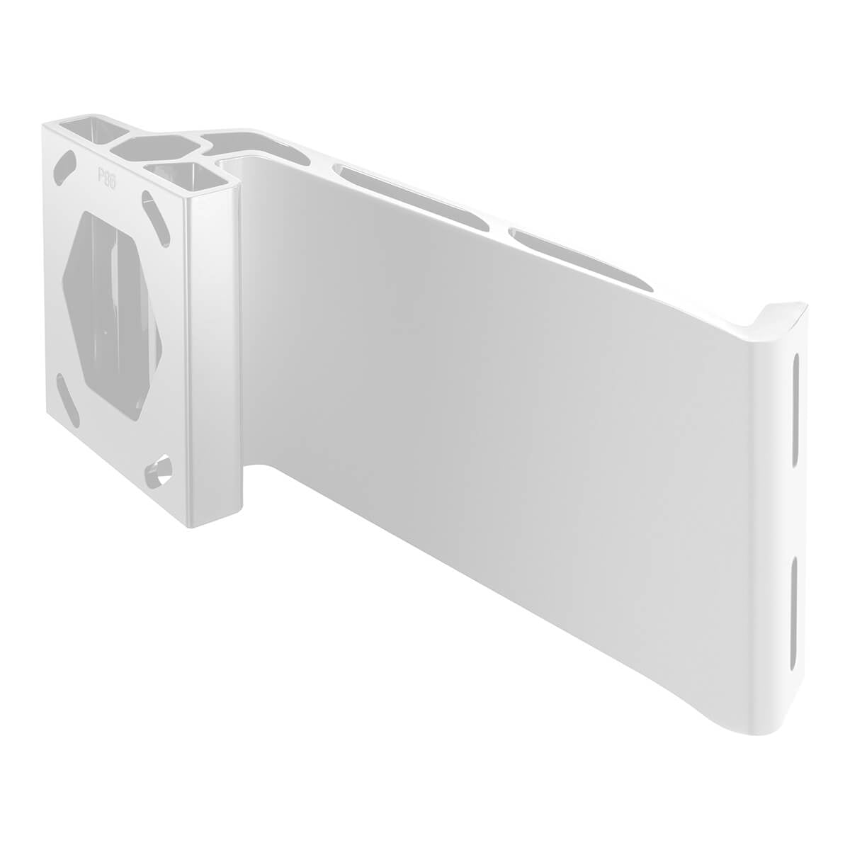 Minn Kota P86 White Jack Plate Adapter for Raptor Port 8in Setback 6in Rise - Clinch River Fishing USA