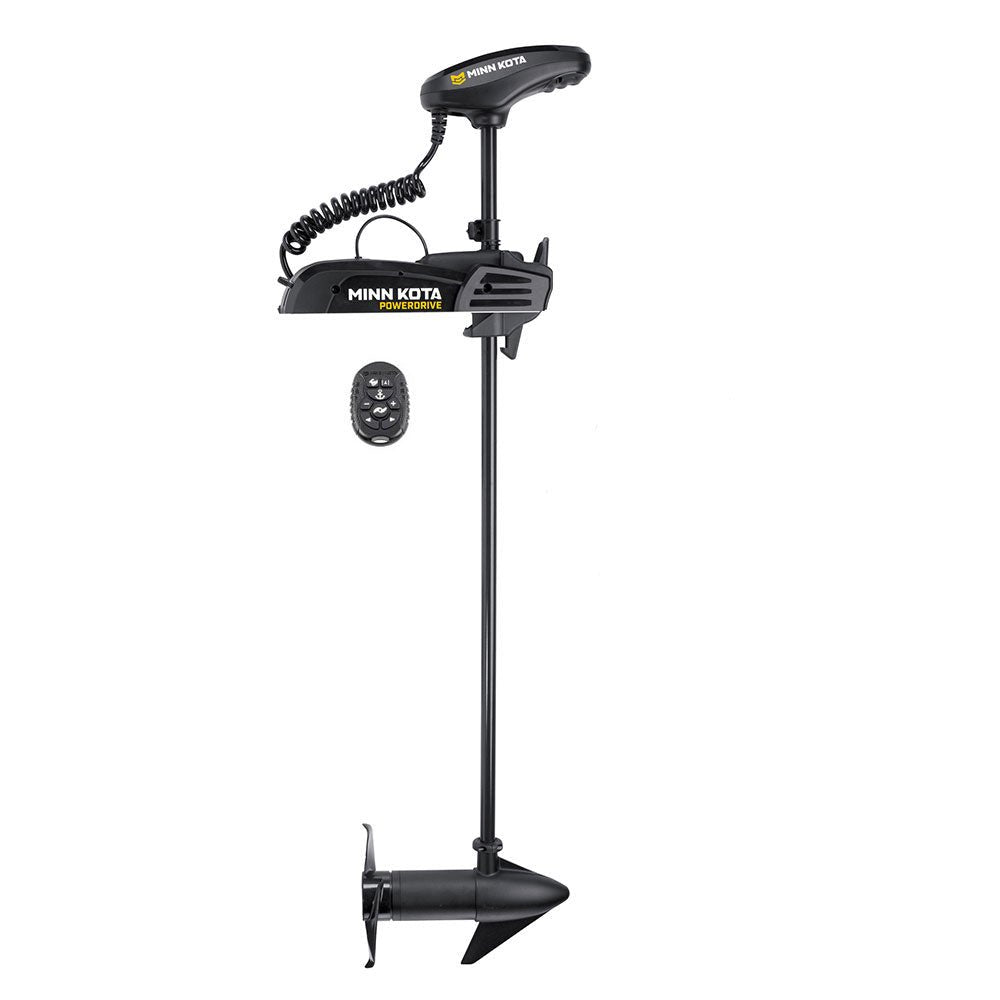 Minn Kota PowerDrive™ 55 Trolling Motor w/Micro Remote - Dual Spectrum CHIRP - 12V - 55LB - 54" - Clinch River Fishing USA