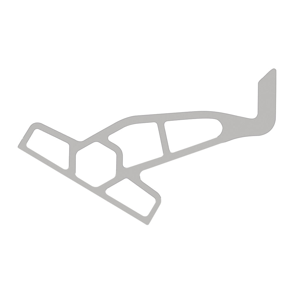 Minn Kota Raptor Jack Plate Adapter Bracket - Port - 2" Setback - 4" Rise - White - Clinch River Fishing USA
