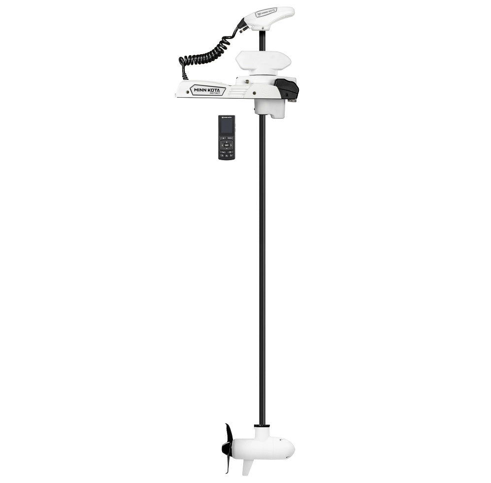 Minn Kota Riptide Instinct Quest 90/115 87in 24/36v Wireless Remote, White - Clinch River Fishing USA