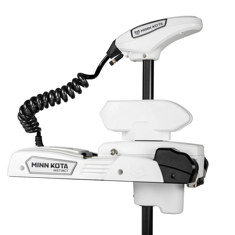 Minn Kota Riptide Instinct QUEST™ 90/115 Trolling Motor w/Wireless Remote - 24/36V - 90/115LBS - 87" - White - Clinch River Fishing USA