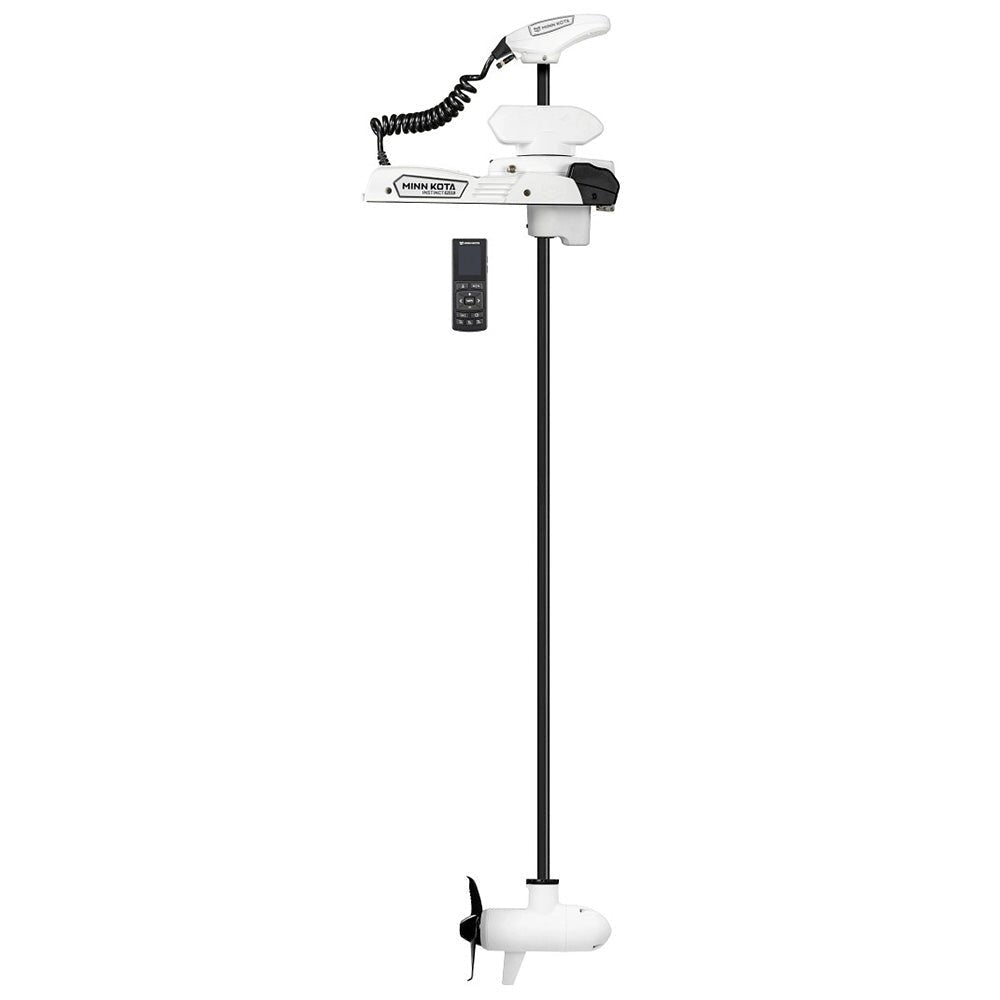 Minn Kota Riptide Instinct QUEST™ 90/115 Trolling Motor w/Wireless Remote - 24/36V - 90/115LBS - 87" - White - Clinch River Fishing USA