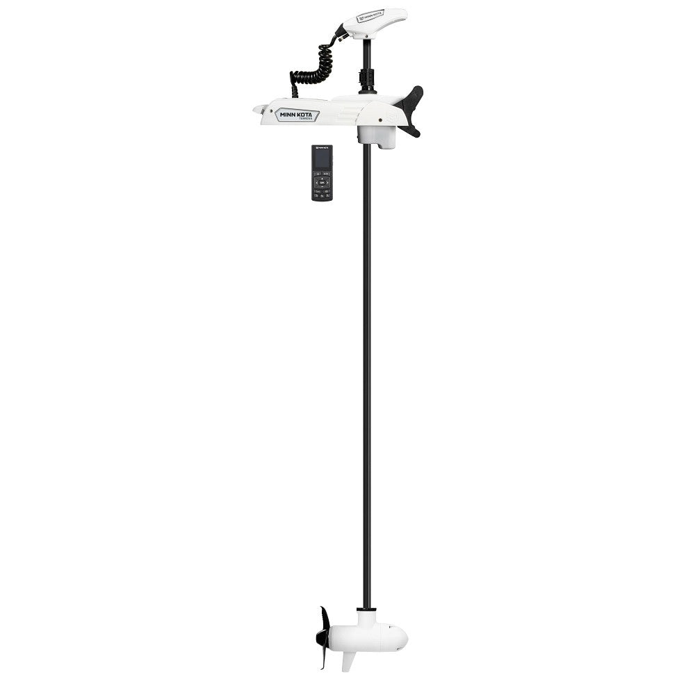 Minn Kota Riptide Terrova Quest 90/115 100in 24/36v Wireless Remote - White - Clinch River Fishing USA