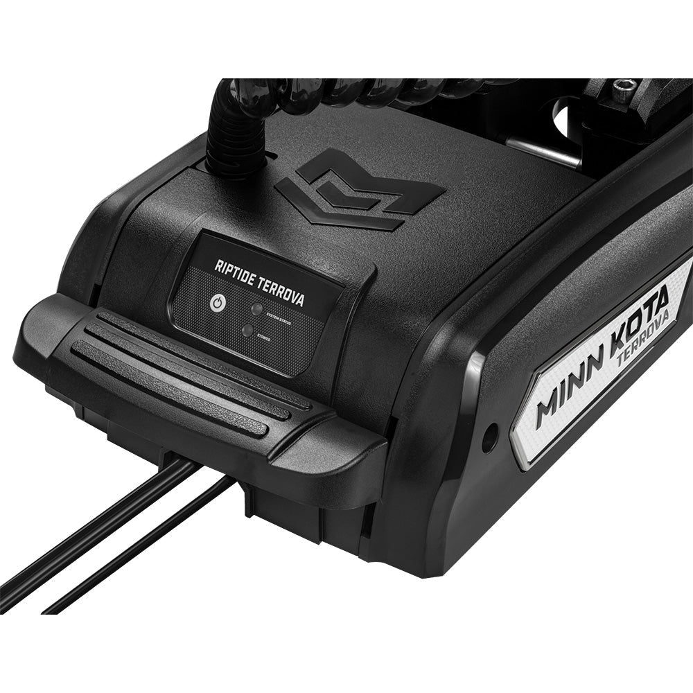 Minn Kota Riptide Terrova® QUEST™ 90/115 Trolling Motor w/Wireless Remote - 24/36V - 90/115LBS - 87" - Black - Clinch River Fishing USA