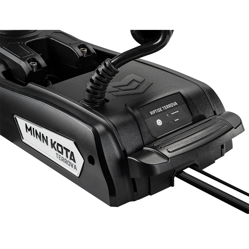 Minn Kota Riptide Terrova® QUEST™ 90/115 Trolling Motor w/Wireless Remote - 24/36V - 90/115LBS - 87" - Black - Clinch River Fishing USA