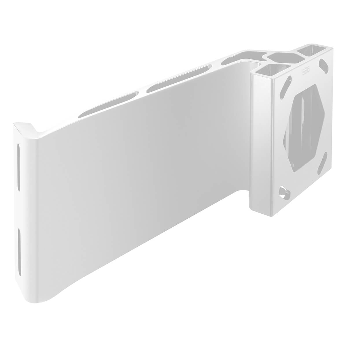 Minn Kota S86 White Jack Plate Adapter for Raptor Starboard 8in Setback 6in Rise - Clinch River Fishing USA
