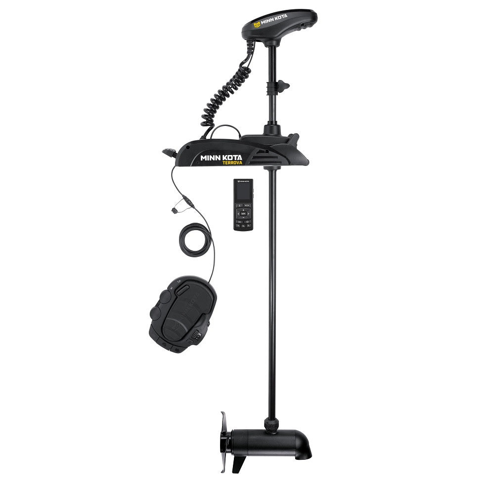 Minn Kota Terrova Combo 112 60in DSC Wireless Remote and Foot Pedal - Clinch River Fishing USA