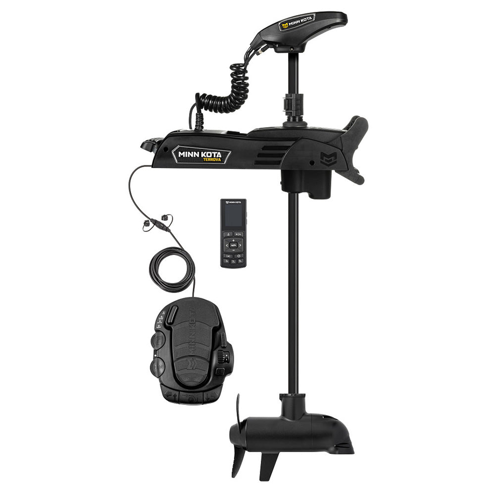 Minn Kota Terrova® QUEST™ 90/115 Trolling Motor w/Wireless Remote - Dual Spectrum CHIRP - 24/36V - 90/115LBS - 45" - Clinch River Fishing USA