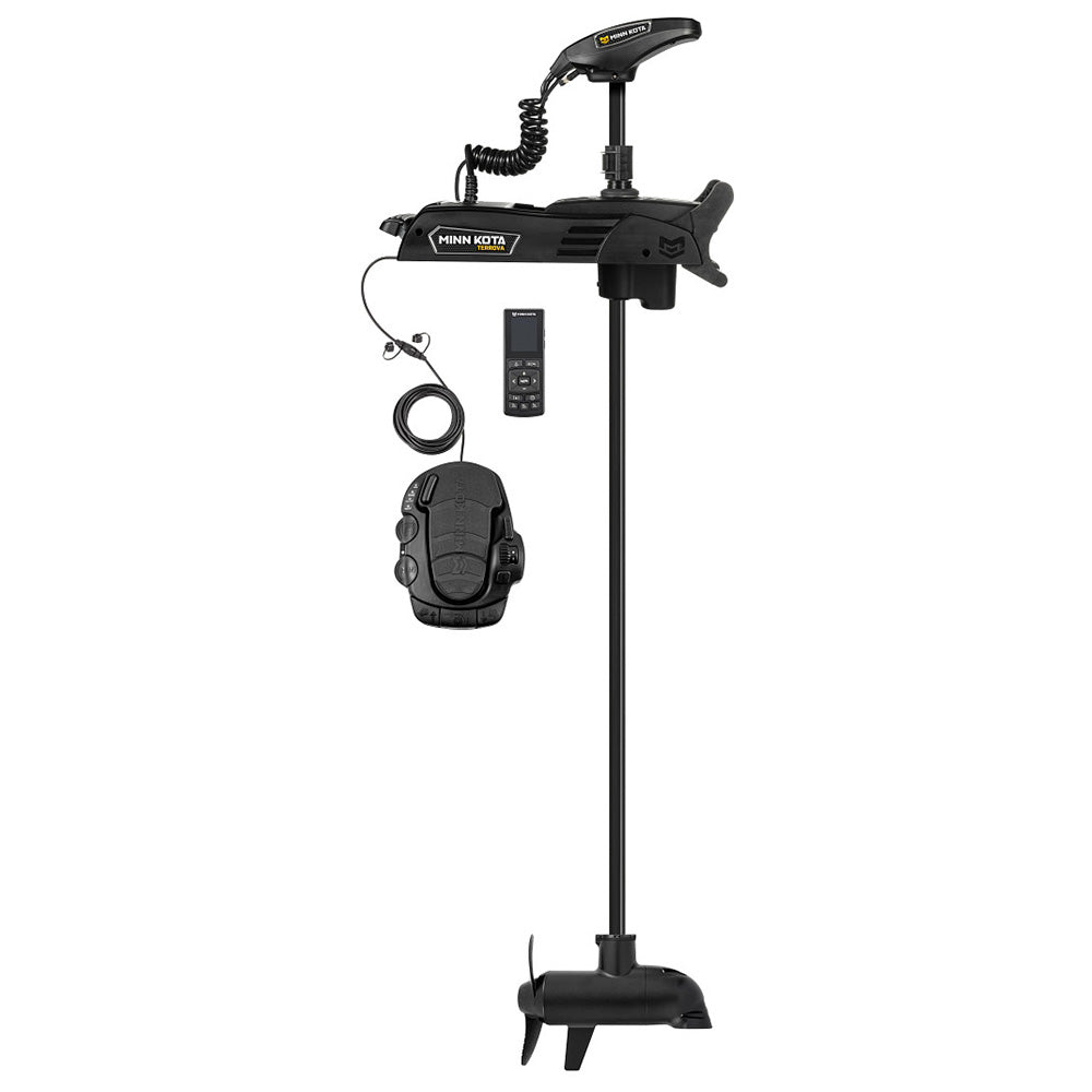 Minn Kota Terrova® QUEST™ 90/115 Trolling Motor w/Wireless Remote - Dual Spectrum CHIRP - 24/36V - 90/115LBS - 72" - Clinch River Fishing USA