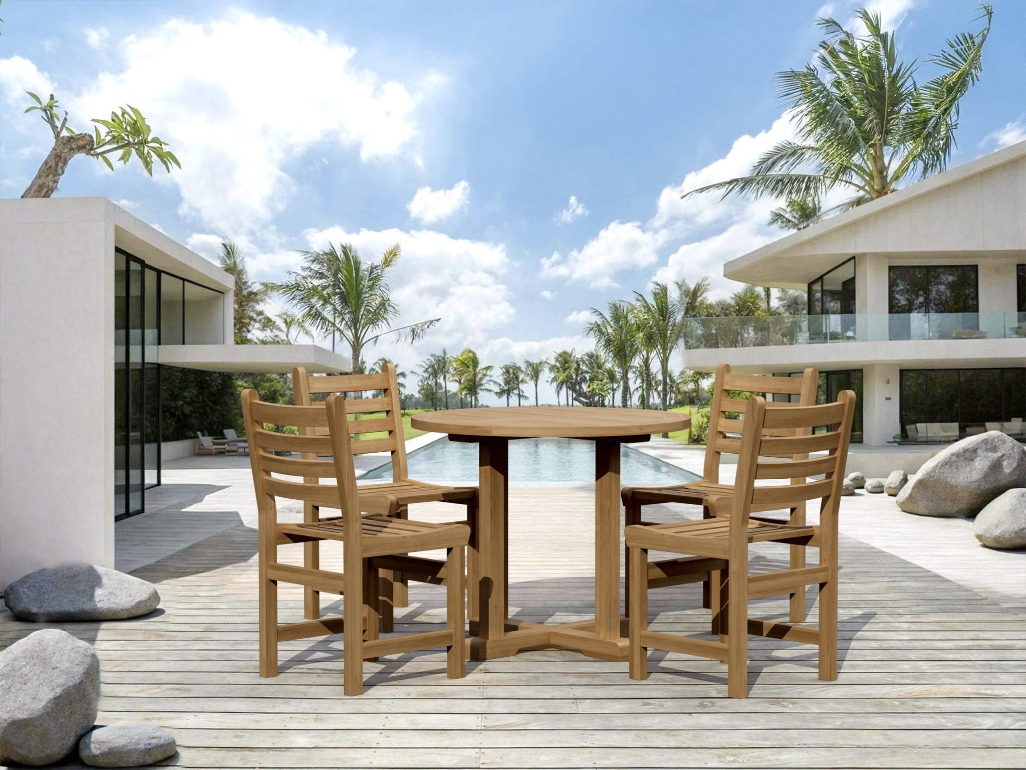 MONTAGE WINDHAM 5-PC DINING TABLE SET - Clinch River Fishing USA